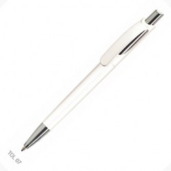 Ручка шариковая VIVA PENS Toro lux, белый (TOL07-0104)